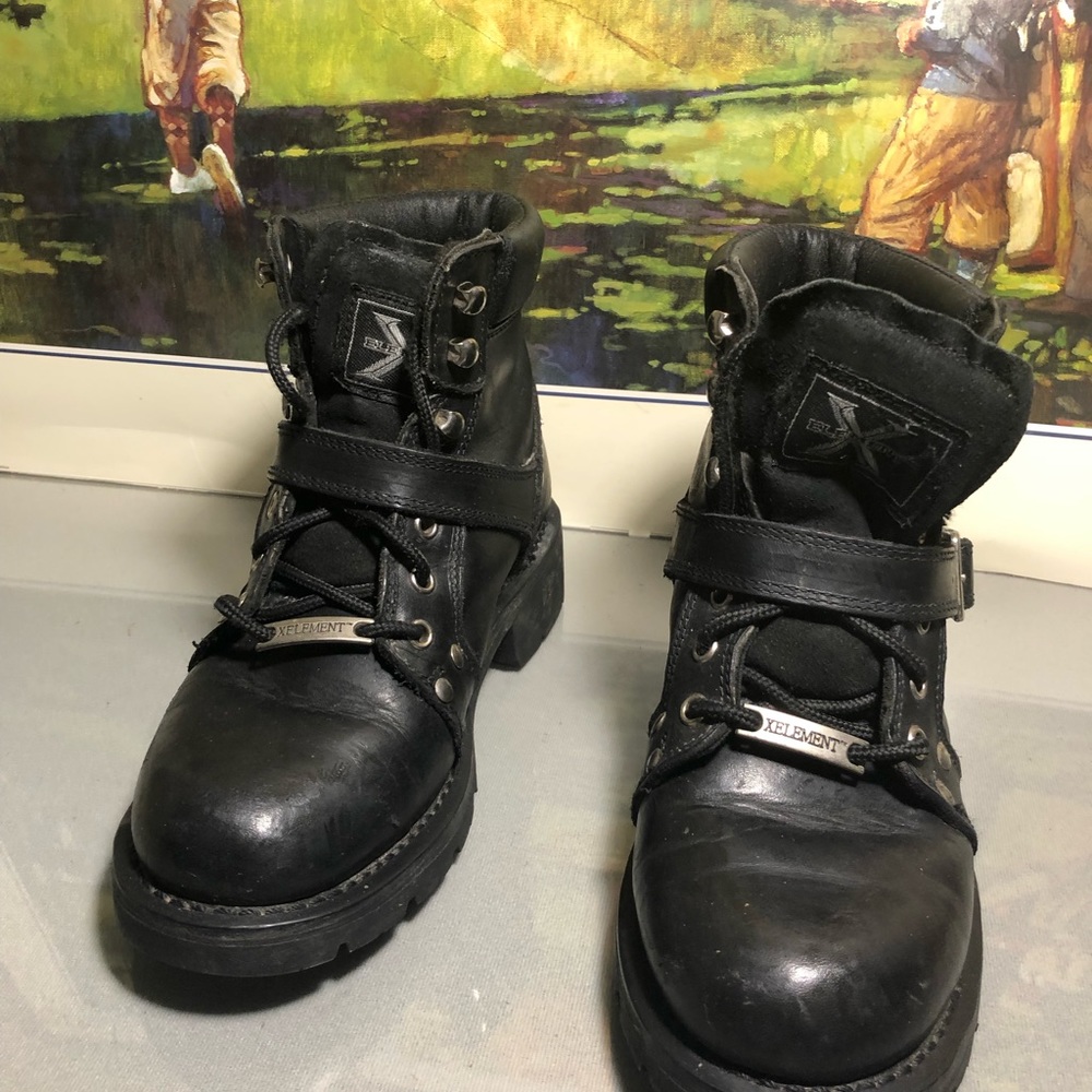 Xelement riding boots sz 8